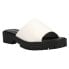 Фото #2 товара Dirty Laundry Respect Croc Platform Womens White Casual Sandals GRHO04QDS-40Z