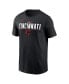 ფოტო #3 პროდუქტის Men's Black Cincinnati Reds City Connect T-Shirt