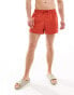 Фото #3 товара Weekday Tan runner swim shorts in red