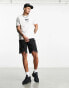 ASOS DESIGN relaxed t-shirt in off white with text front graphic