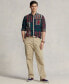 Фото #4 товара Men's Classic-Fit Plaid Oxford Shirt