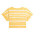 ROXY Stripy Sand short sleeve T-shirt