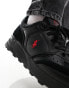 Фото #6 товара Polo Ralph Lauren Trackster 200 trainer with red logo in black