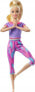 Фото #1 товара Lalka Barbie Mattel Made to Move - Kwiecista gimnastyczka, zielony strój (FTG80/GXF05)