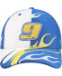 ფოტო #4 პროდუქტის Men's Blue Chase Elliott Flame Adjustable Hat