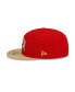 Фото #4 товара Men's X Staple Scarlet, Gold San Francisco 49ers Pigeon 59FIFTY Fitted Hat