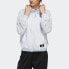 Фото #3 товара adidas 防风衣连帽休闲运动夹克外套 女款 浅蓝色 / Куртка Adidas FK3521 Trendy Clothing Featured Jacket