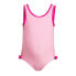 Wonder Nation One-Piece Swimsuit Toddler Girl 2T Pink Polyester UV Protection