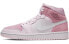 Фото #1 товара Кроссовки Nike Air Jordan 1 Mid Digital Pink (W) (Розовый)