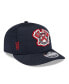 Фото #2 товара Men's Navy Atlanta Braves 2024 Clubhouse Low Profile 59FIFTY Snapback Hat