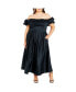 ფოტო #1 პროდუქტის Plus Size Mayah Dress