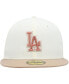 Фото #4 товара Men's Cream Los Angeles Dodgers Chrome Camel Rust Undervisor 59FIFTY Fitted Hat