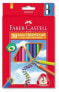 Фото #1 товара Faber-Castell Kredki Jumbo Trójkątne 30 Kolorów + Temperówka Opakowanie Karton Faber-Castell (116530 FC)