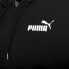 Puma Pipe Sports Logo Pullover Hoodie Mens Black Casual Outerwear 84736251