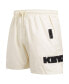 Men's Cream Sacramento Kings Triple Tonal Woven Shorts