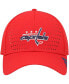 Фото #3 товара Men's Red Washington Capitals Laser Perforated AEROREADY Adjustable Hat
