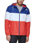Фото #1 товара Men's Rubberized Lightweight Hooded Rain Jacket, Created for Macy's
