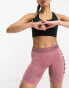 Hummel seamless training leggings in pink