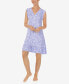ფოტო #4 პროდუქტის Women's Sleeveless Short Nightgown