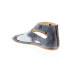 Фото #6 товара Bed Stu Soto F373012 Womens Blue Leather Zipper Strap Sandals Shoes 6