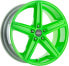 Oxigin 18 Concave neon green polish HD 10.5x21 ET30 - LK5/112 ML66.6