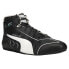 Фото #2 товара Puma Clyde Usa Flagship Graphic Logo High Top Mens White Sneakers Casual Shoes