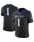 ფოტო #1 პროდუქტის Men's #1 Black Kentucky Wildcats Alternate Game Jersey