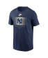 Men's Navy New York Yankees Local Hometown T-Shirt Синий, S - фото #3