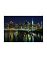 Фото #1 товара James Mcloughlin New York at Night VII Canvas Art - 20" x 25"