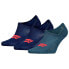Фото #1 товара LEVI´S UNDERWEAR Batwing Logo Recycled no show socks 3 pairs