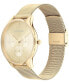 ფოტო #2 პროდუქტის Gold-Tone Mesh Bracelet Watch 38mm