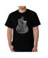 Men's Word Art - Languages Guitar T-Shirt