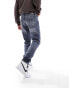 Фото #4 товара Calvin Klein Jeans authentic dad jeans in mid wash