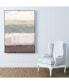 36" x 24" Strata Horizon II Art Block Framed Canvas