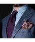 Фото #2 товара Men's Plum - Silk Grenadine Tie for Men