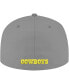 Фото #2 товара Men's Graphite Dallas Cowboys Volt 59FIFTY Fitted Hat
