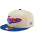 Фото #2 товара Men's White Montreal Expos Cooperstown Collection Corduroy Classic 59FIFTY Fitted Hat