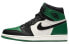 Фото #1 товара Кроссовки Nike Air Jordan 1 Retro High Pine Green (Белый, Зеленый)