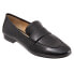 Фото #2 товара Trotters Gemma T2005-001 Womens Black Narrow Leather Loafer Flats Shoes 7