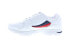 Фото #5 товара Fila Stirr 1CM00789-125 Mens White Synthetic Lifestyle Sneakers Shoes 10.5