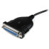 Фото #3 товара StarTech.com 6 ft USB to DB25 Parallel Printer Adapter Cable - M/F - 100 g - 1900 mm - 200 mm - 220 mm - 22 mm - 119 g