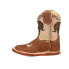 Roper Cowbaby Embroidered Square Toe Cowboy Infant Boys Brown Casual Boots 09-0