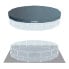 INTEX Prism Ø 457x122 cm Round Steel Frame Above Ground Pool