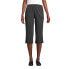 ფოტო #3 პროდუქტის Women's Sport Knit High Rise Elastic Waist Capri Pants