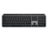 Logitech MX Keys for Mac Advanced Wireless Illuminated Keyboard - Full-size (100%) - RF Wireless + Bluetooth - QWERTZ - Grey