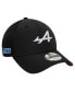 Фото #1 товара Men's Black Alpine 2024 Team 9FORTY Adjustable Hat