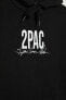 Фото #2 товара Coool Tupac Shakur Oversize Fit Kapüşonlu Kalın Sweatshirt