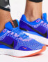 Фото #2 товара Nike Running React Infinity Run Fly Knit trainers in blue