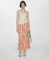 ფოტო #3 პროდუქტის Women's Printed Long Skirt