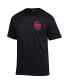 ფოტო #3 პროდუქტის Men's Black Oklahoma Sooners Stack 2-Hit T-shirt